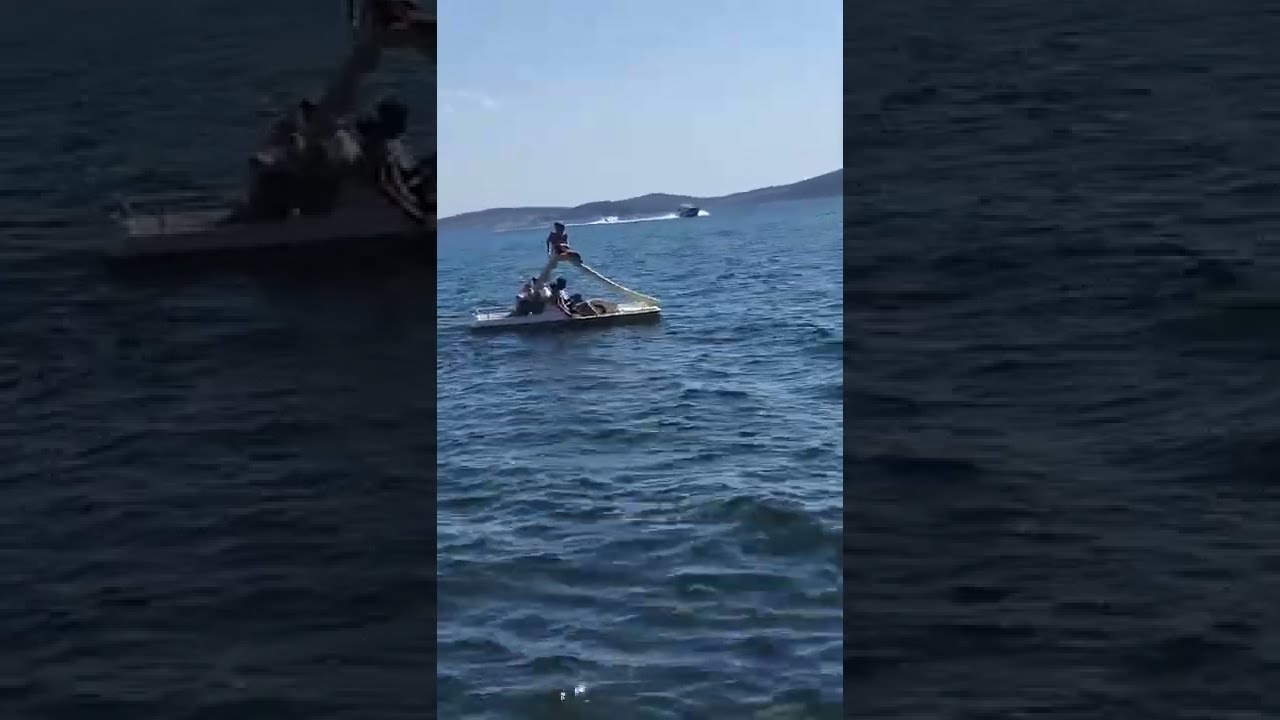 Zadar people's Amazing Life In Blue Water | City of Croatia #shorts
