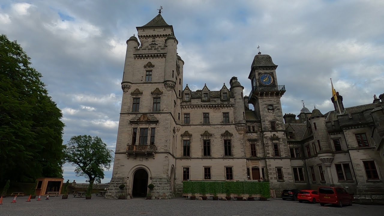 DUNROBIN CASTLE SCOTLAND - A WALK IN THE ESTATE