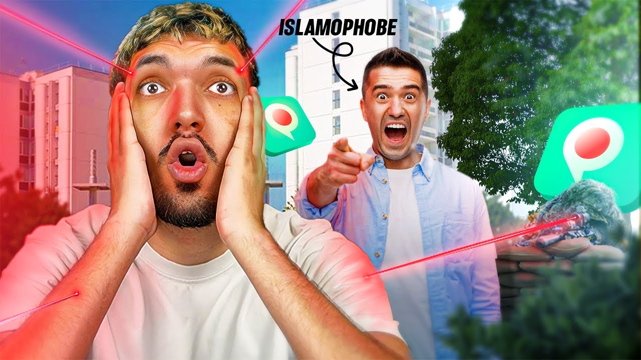 JAMEL TOMBE AVEC UN ISLAMOPHOBE SUR BEURTELECHAT