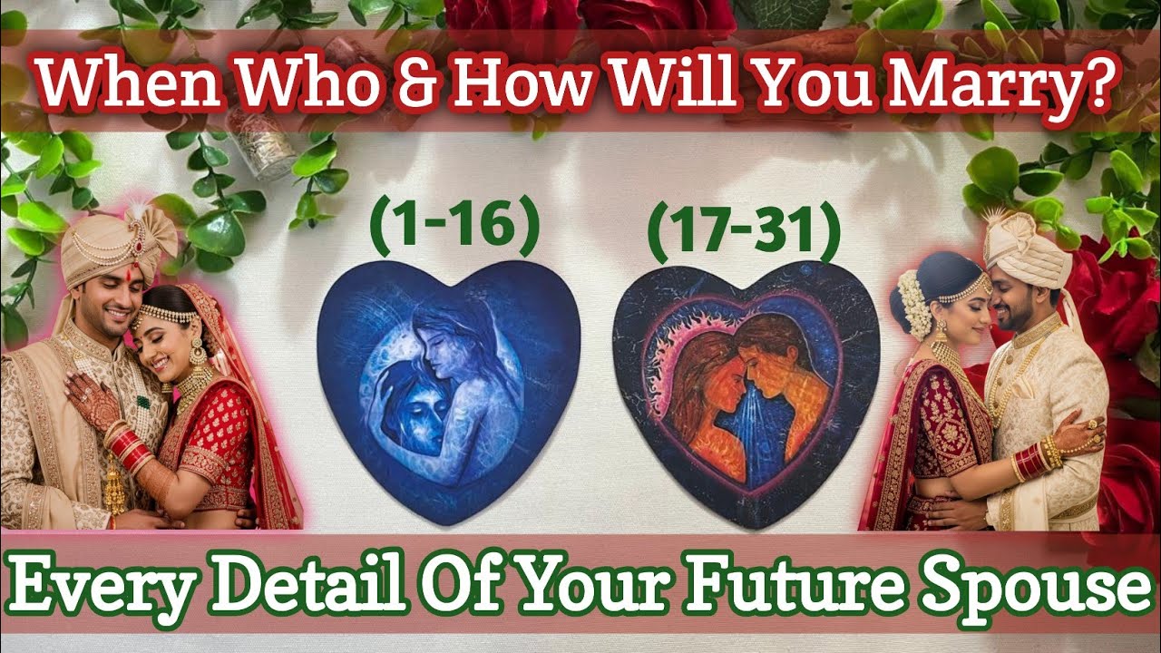 🌺When Who & How Will You Marry?👩‍❤️‍👨 Kisse Hogi Apki Shadi?#whowillyoumarry-Hinditarotreading