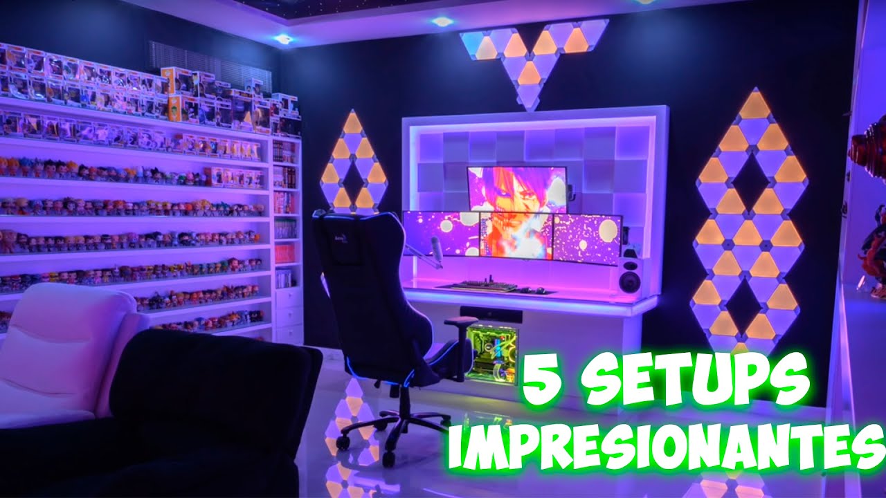 Los 5 Setups Gamers más impresionantes del MUNDO * Proto Hw & Tec *