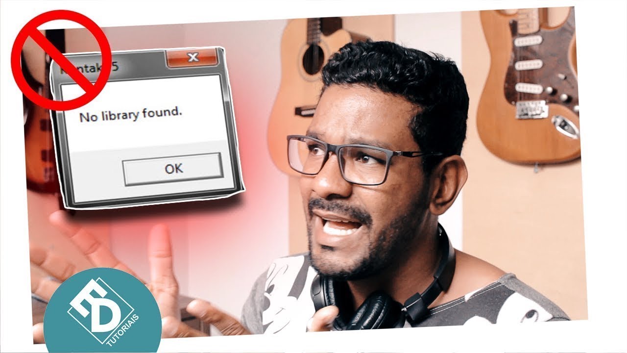 Como Resolver Problema de (No Library Found) no Kontakt | ED Tutoriais FÁCIL