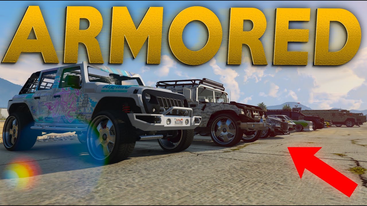Showcasing all the ARMORED CARS in GTA Online!