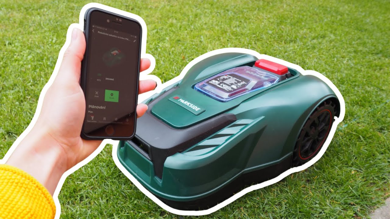 První jízda nejlepší robotické sekačky Parkside: PMRDA B2 je levná a nefunguje špatně