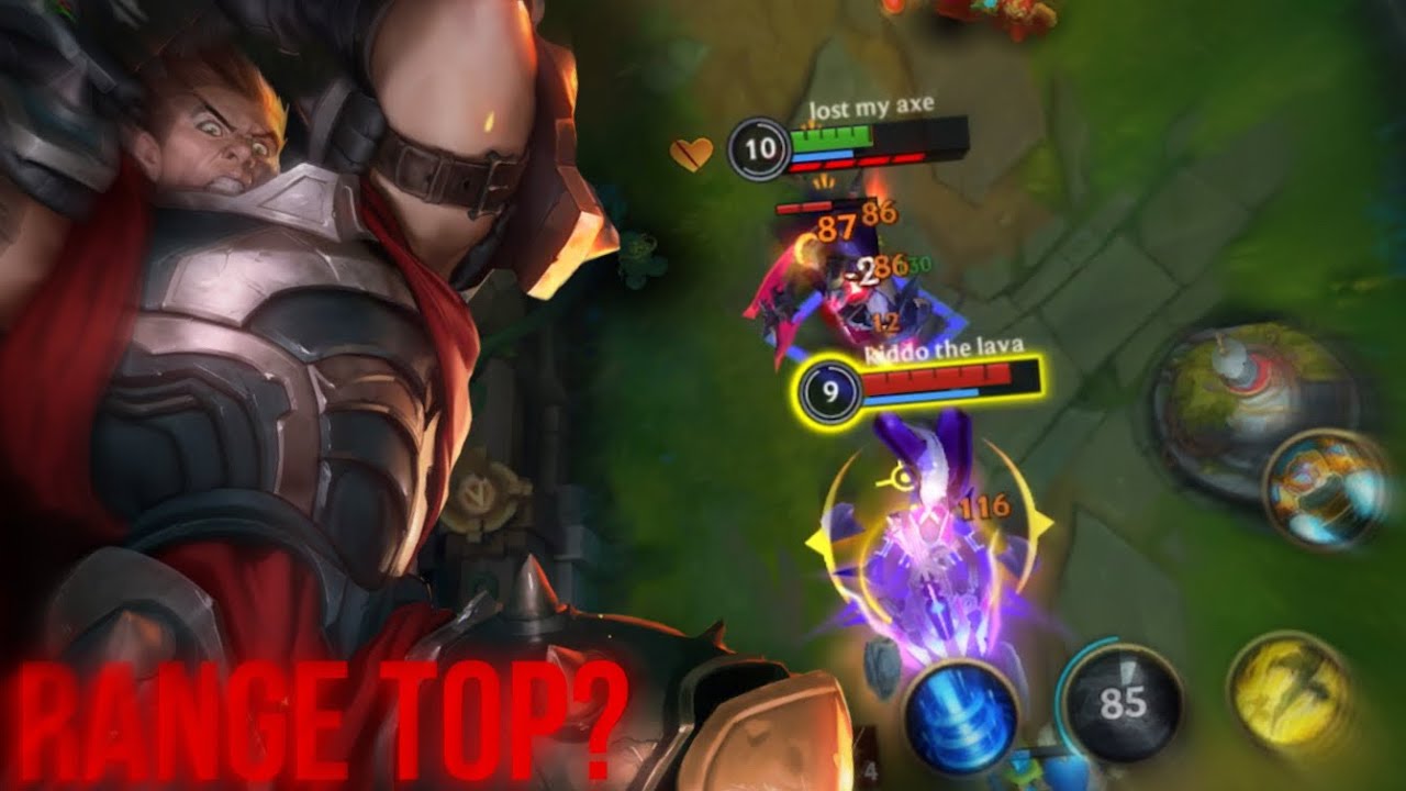 VAYNE TOP LANE IS ILLEGAL!! | WILDRIFT