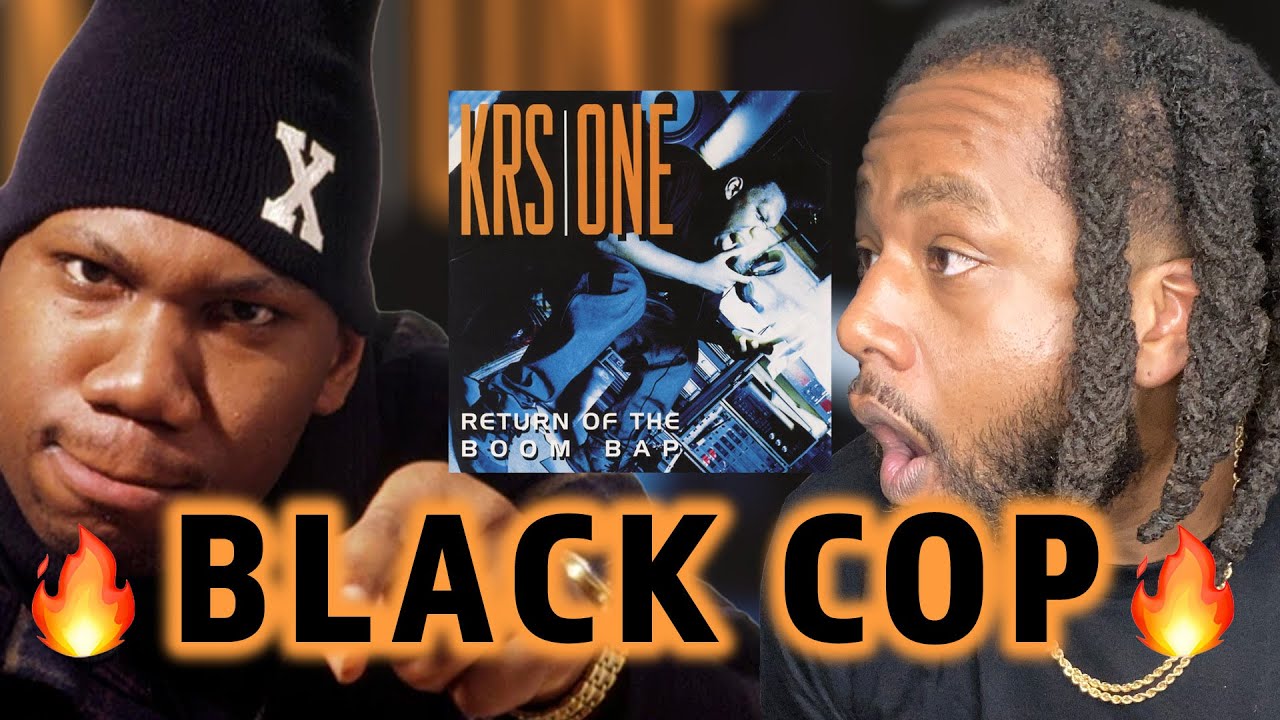 FIRST TIME HEARING KRS One - Black Cop REACTION