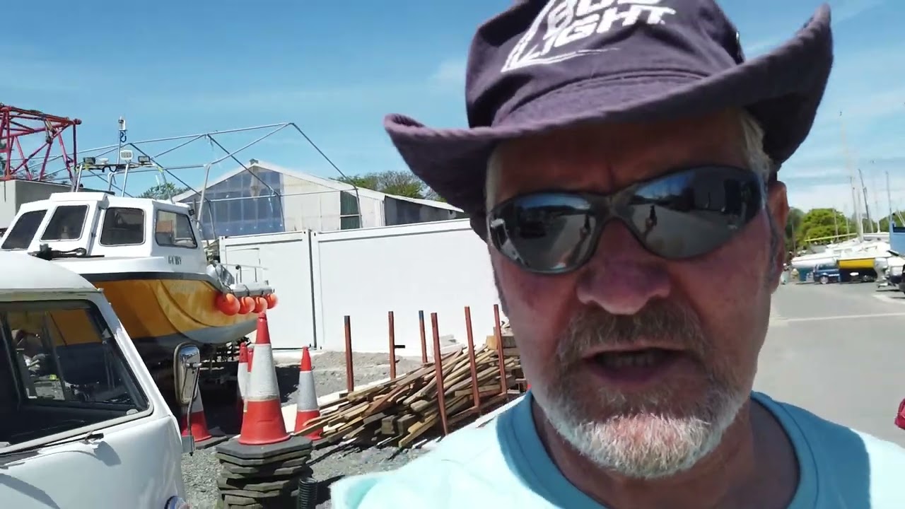 Gweek classic boat yard.