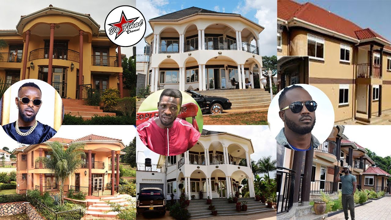TOP 10 UGANDAN CELEBRITY CRIBS 2019. KENZO , BOBIWINE  NE BEBE COOL ANI ASINGA ENYUMBA EYAKABI