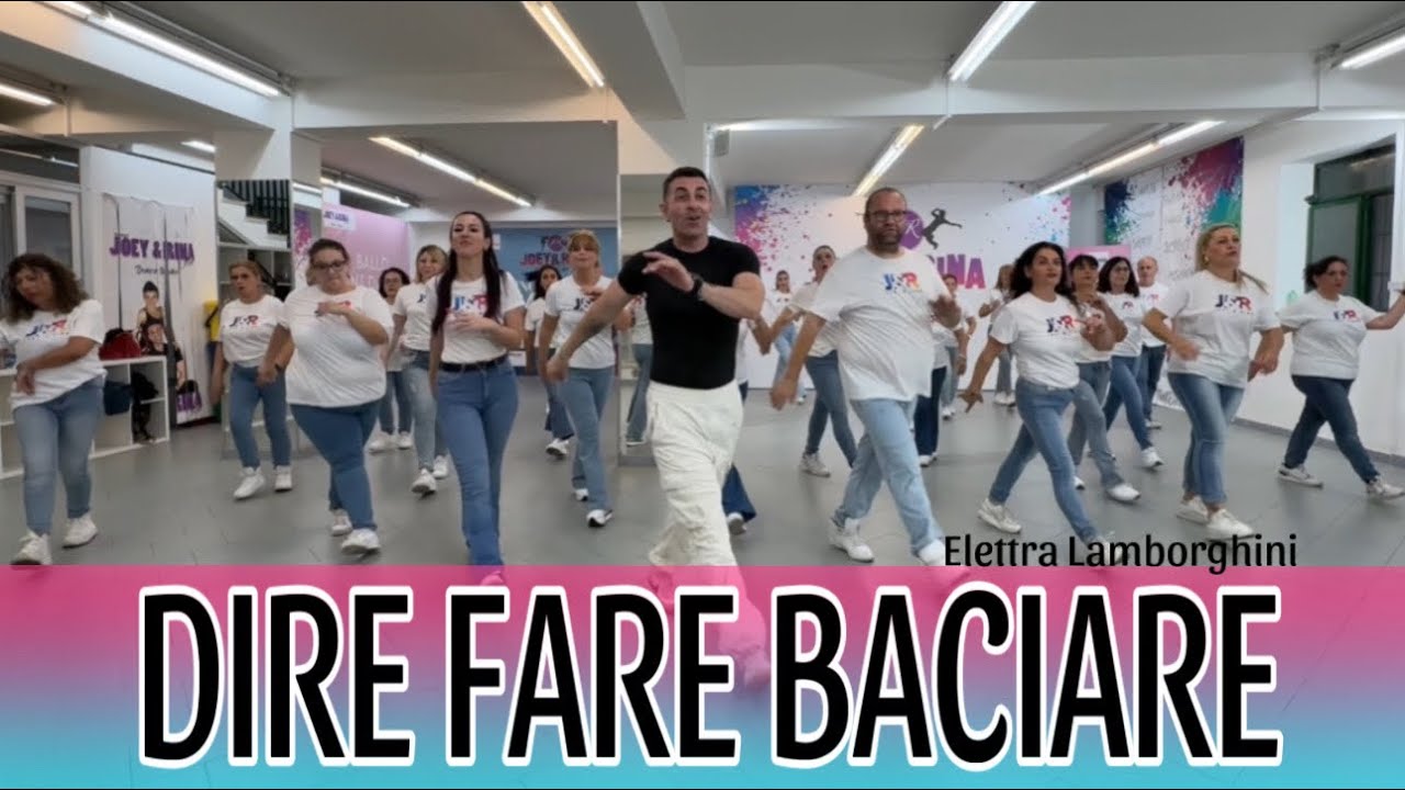 DIRE FARE BACIARE coreografia JOEY&RINA || TUTORIAL || Ballo Socialdance