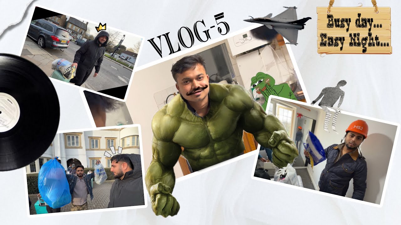 Vlog-5 || Busy Day Easy Night…😎