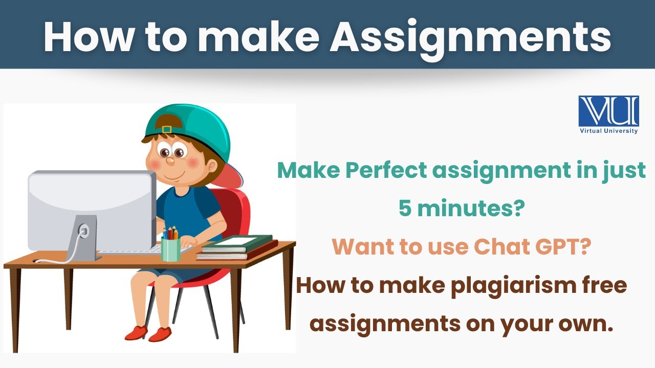 How to make Assignments in just 5 minute_How to use ChatGPT_Plagiarism free assignment_Paraphraser