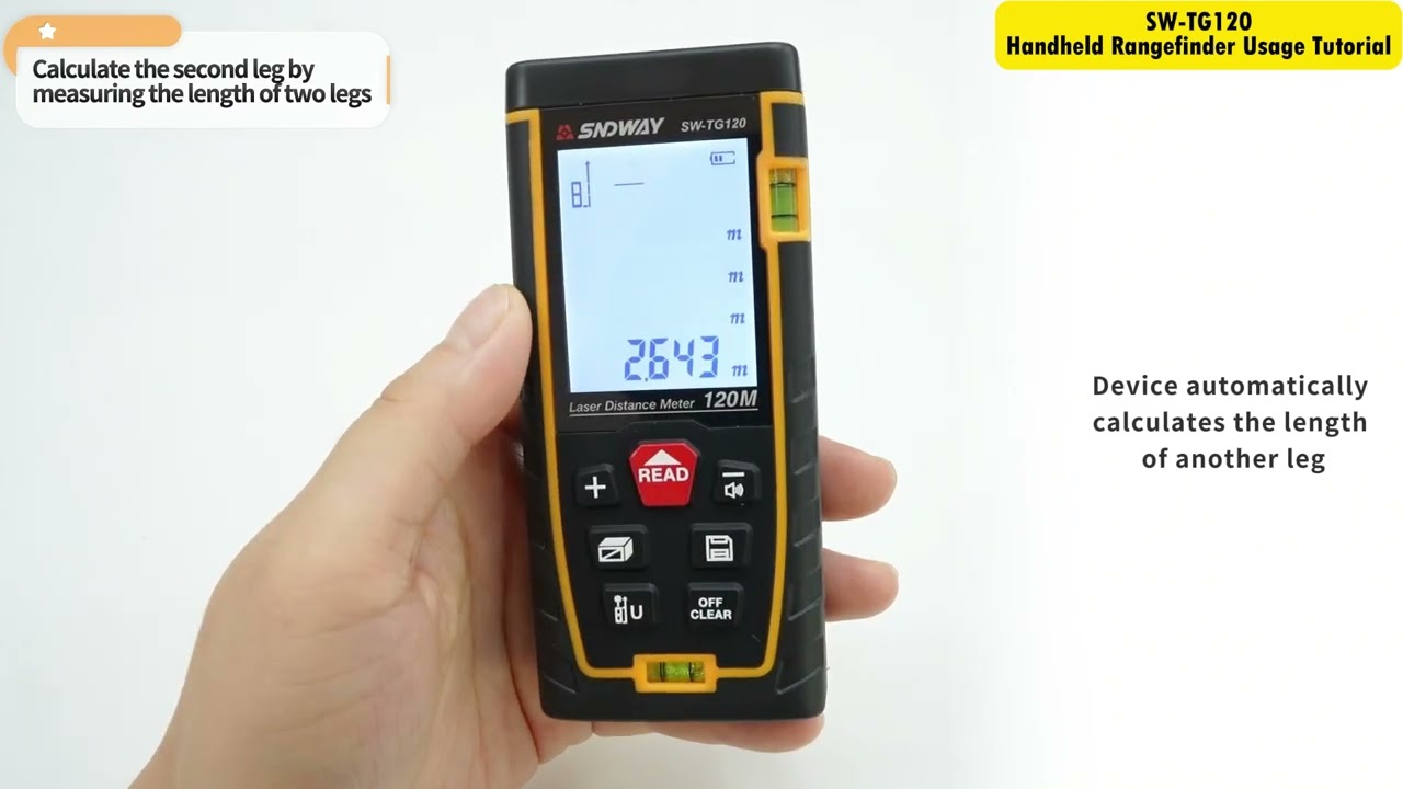 SW-TG120 Laser distance meter