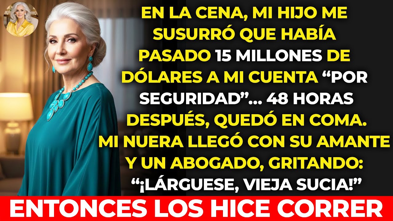 Tras el coma de mi hijo, mi nuera llegó con su amante y me gritó: 