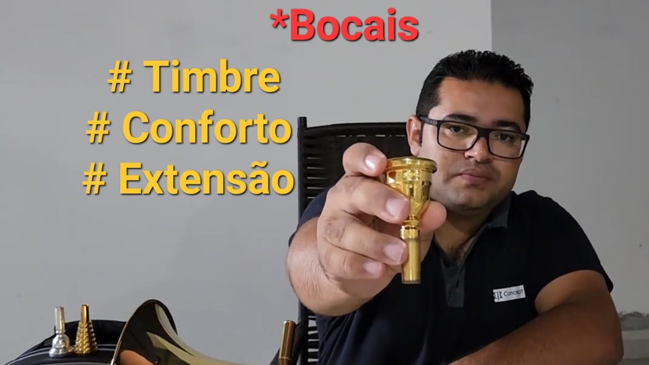 Respondendo perguntas: Bocais para Euphonium/Bombardino. Desses 3 citados, qual sua preferência?