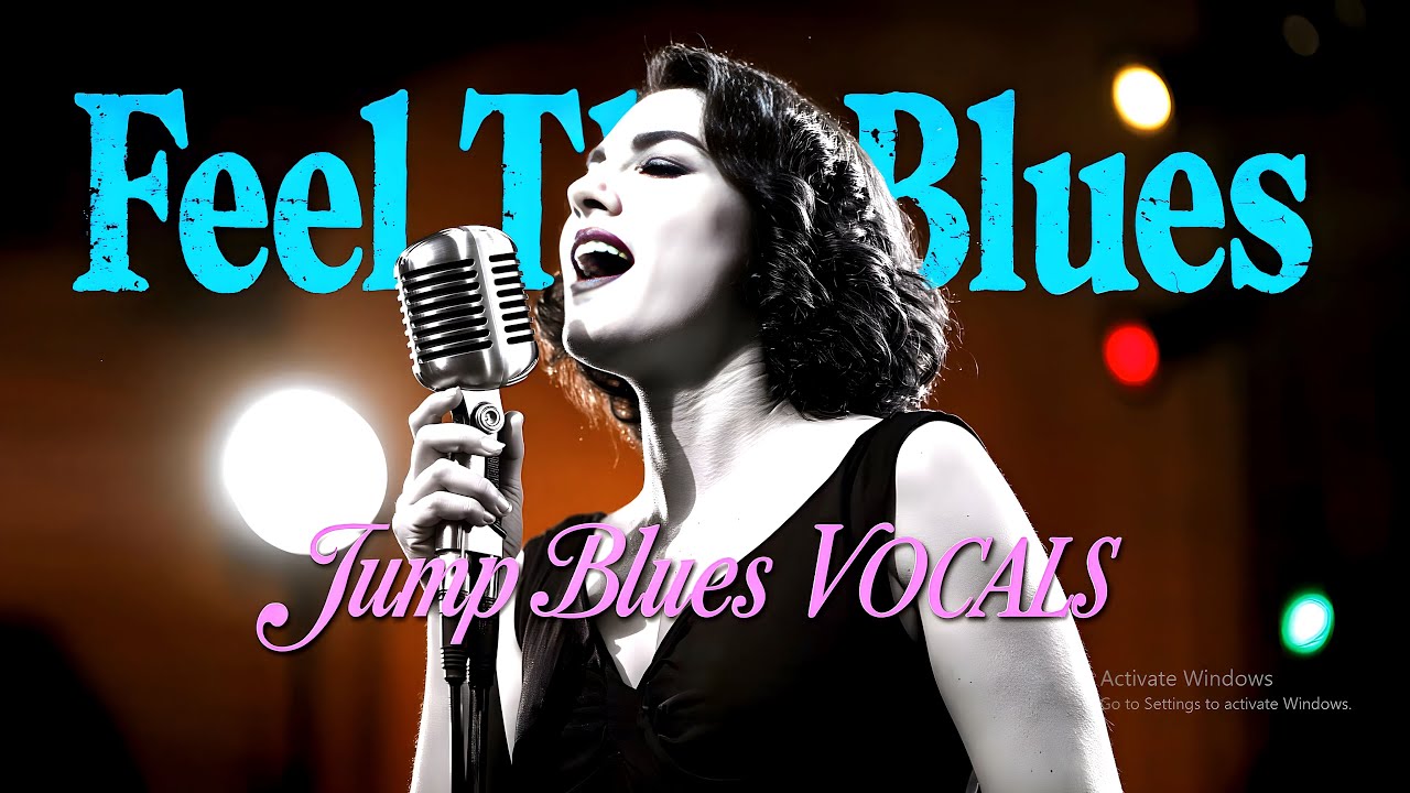Jump Blues Vocals for Deep Work & Productivity  Vocal Blues Playlist