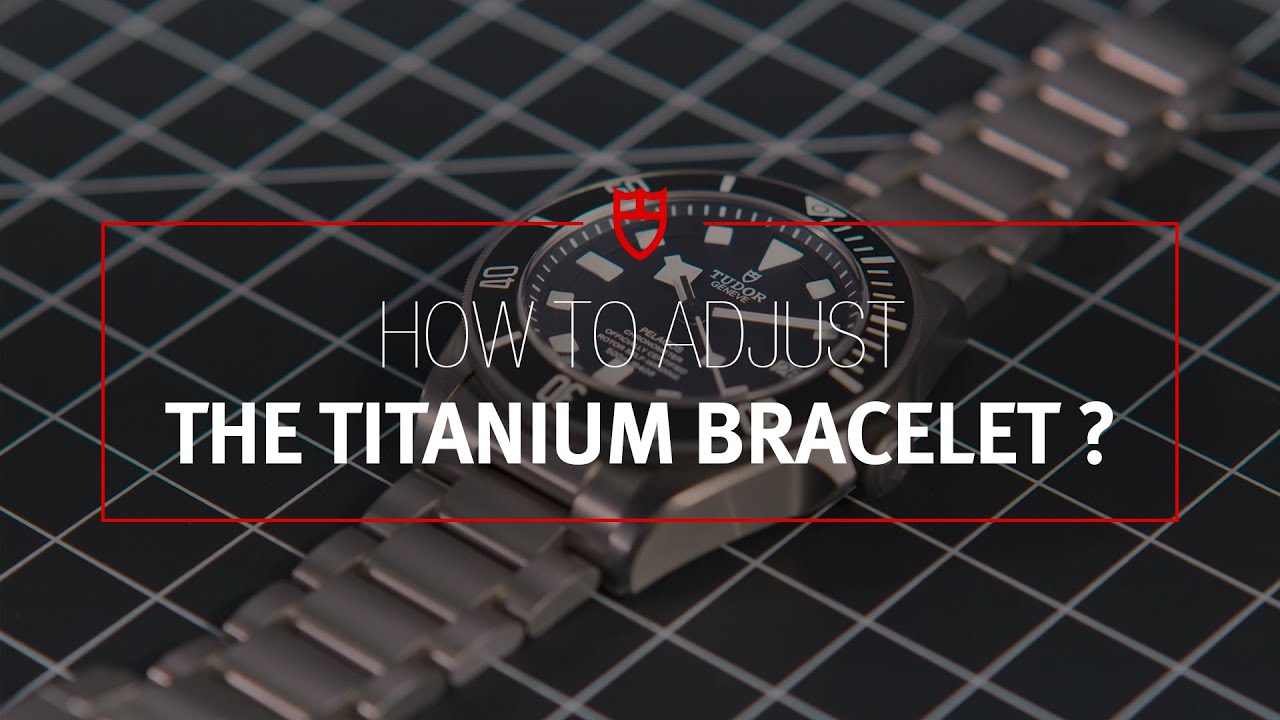 TUDOR Tutorial #10: How to adjust the titanium bracelet?
