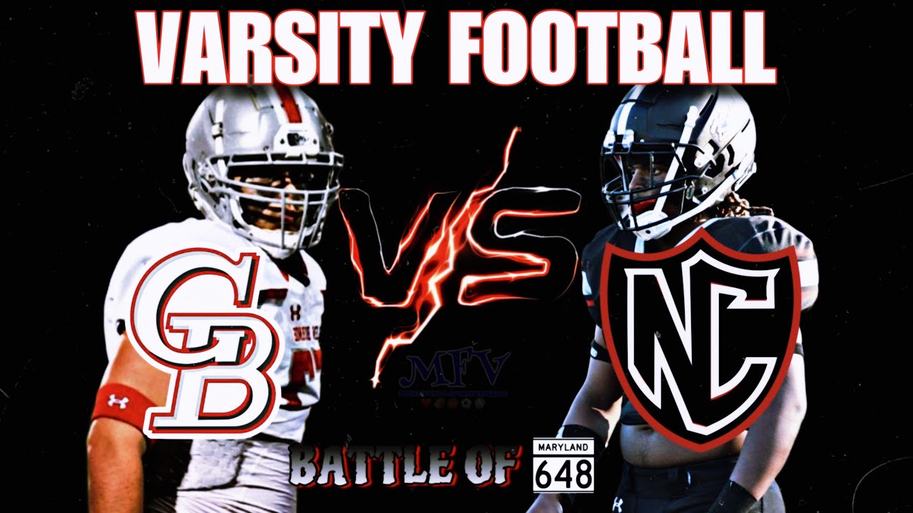 🏈🏈  BIGGEST HS FOOTBALL RIVALRY | Glen Burnie Gophers x North County Knights | Positive Football