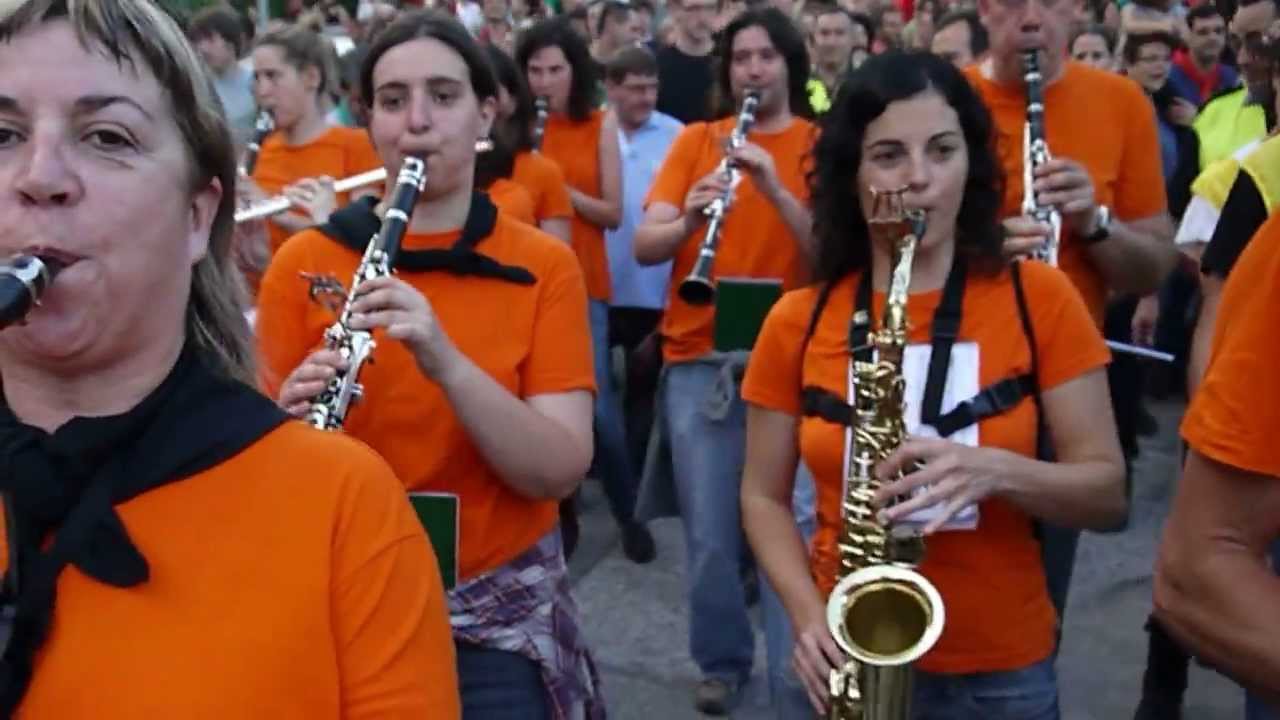 Patum de Berga, passacarrers m&uacute;sics