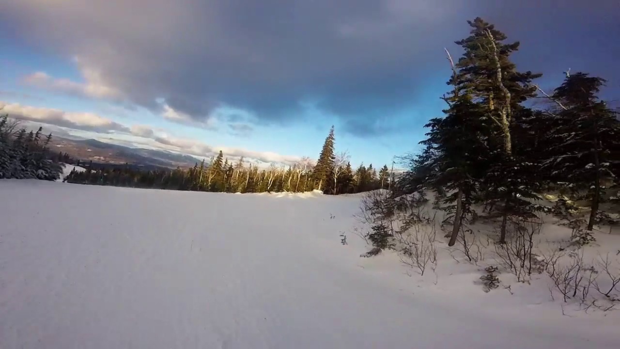 Snowboarding Sugarloaf, Maine:Top to Bottom GoPro Helmet Cam