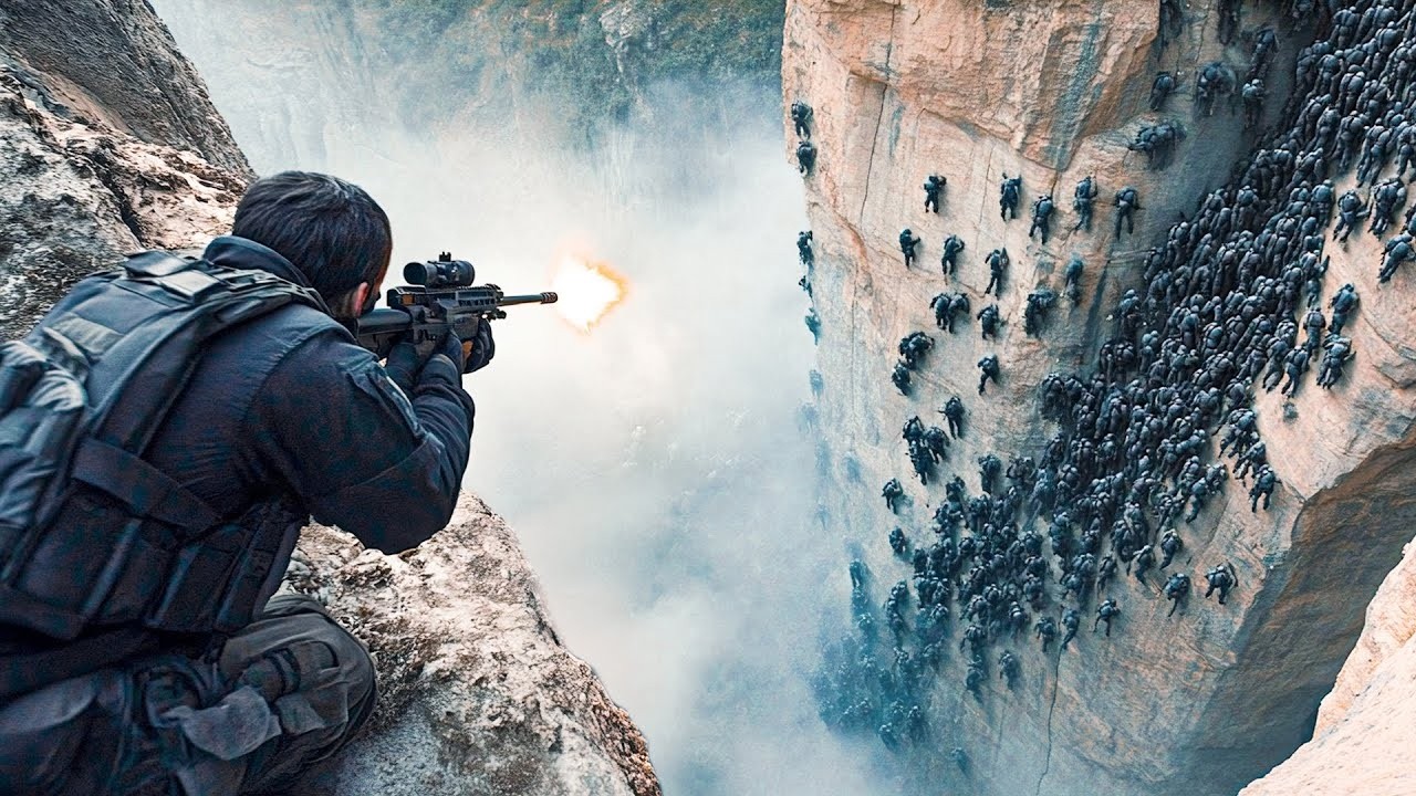 2 Snipers De &Eacute;lite Vigilan Un Ca&ntilde;&oacute;n Profundo, En Cuyo Fondo Habitan Criaturas Extra&ntilde;as