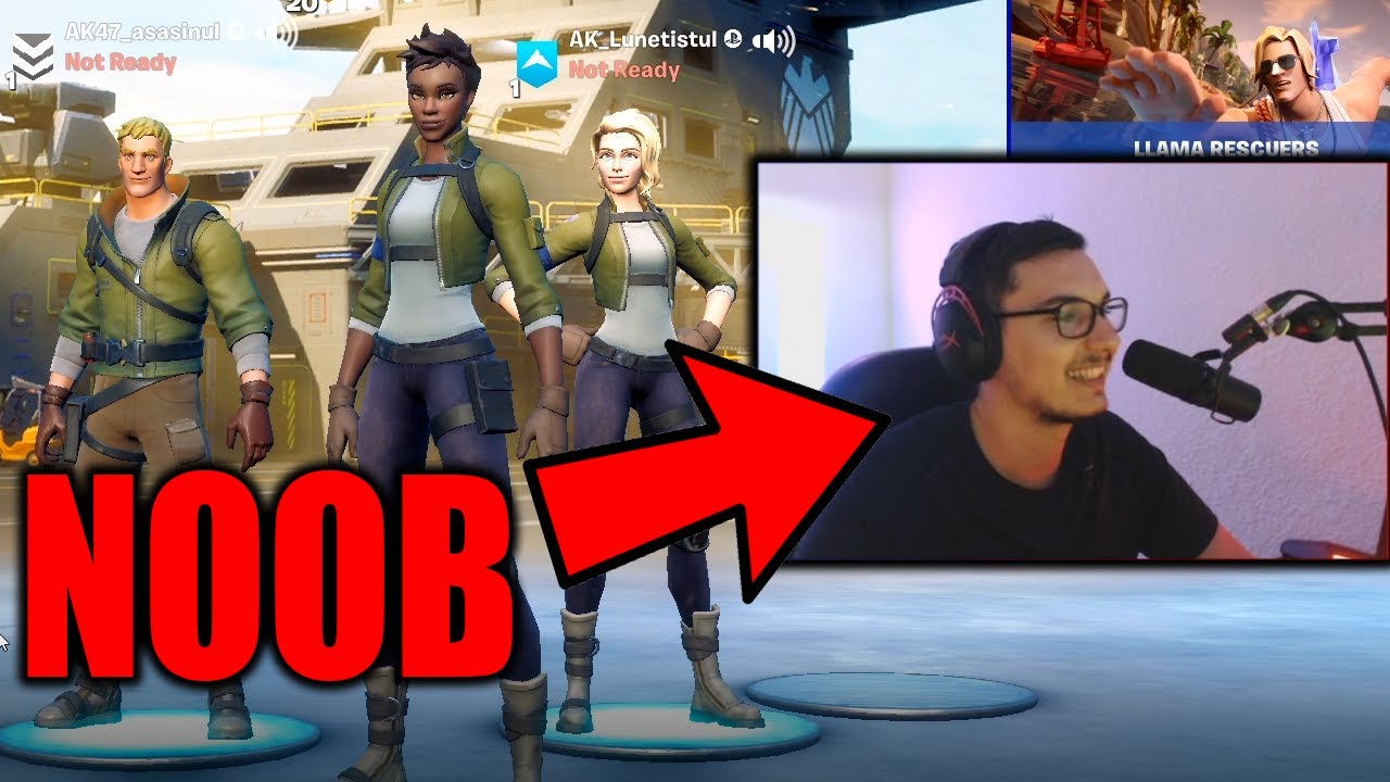 UN CLAN DE DEFAULTI NOOBI M-AU BATUT LA FORTNITE...