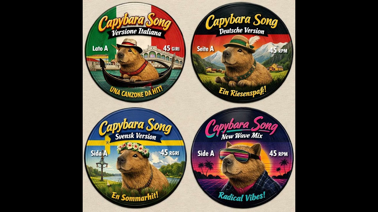 Capybara Groove (Made In Germany Eurodance Version)