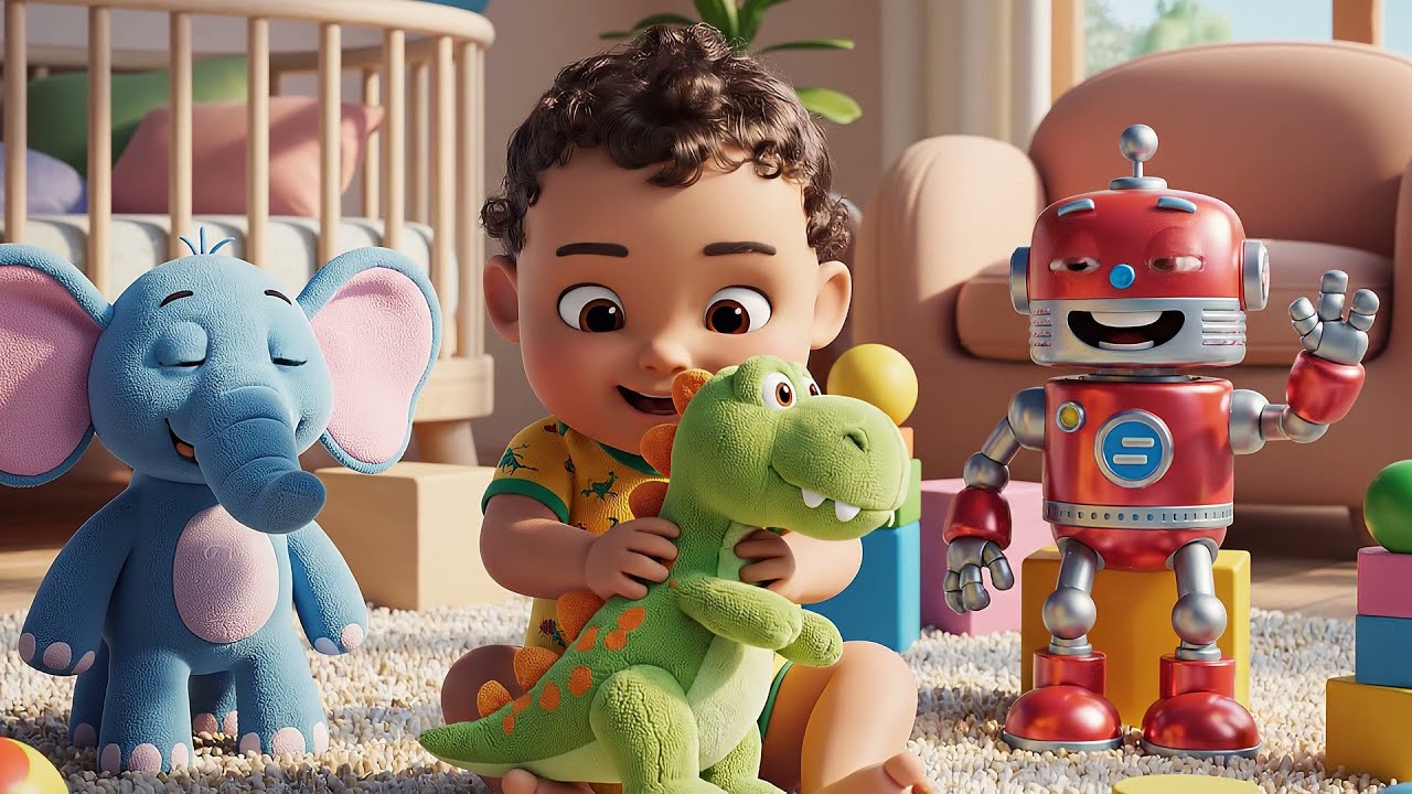 Toy Story Baby Rex Dropped the Dinosaur Toy | Nursery Rhymes for Kids & Baby Songs