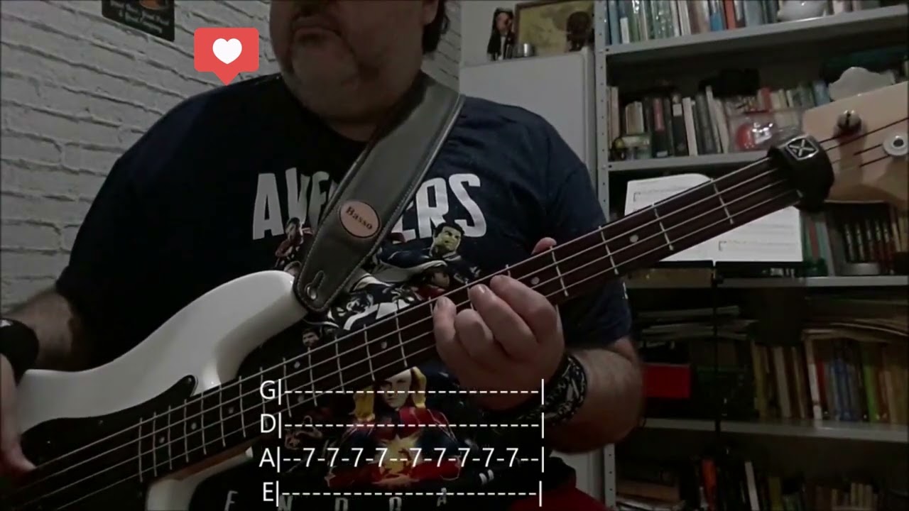 Talking Heads - Road To Nowhere (#basscover with tabs)