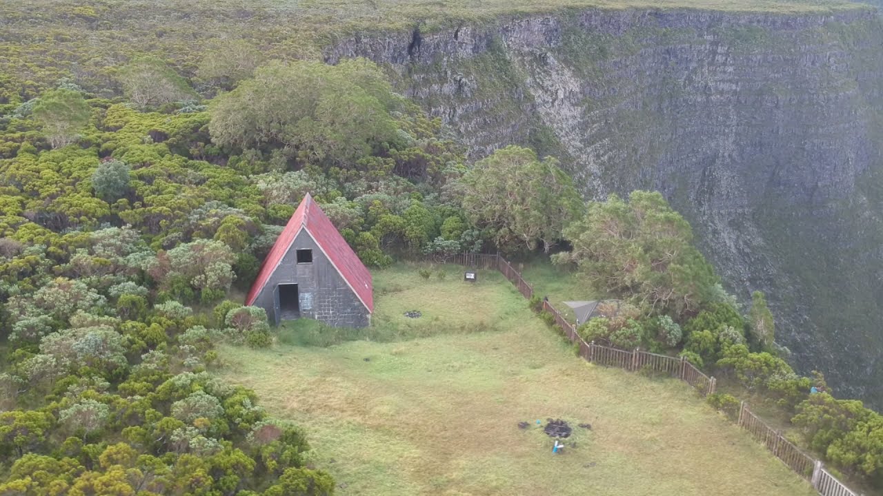 Bivouac au Cassé de la Rivière de l'Est 2 ans avant le grand effondrement