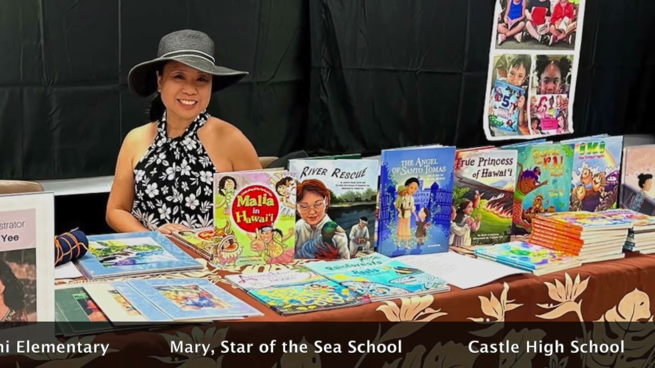 2025 Author-illustrator School Visits in Hawaii
