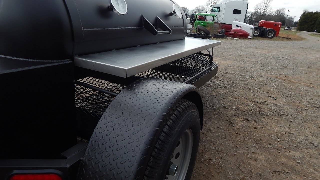 Trailer Smoker build