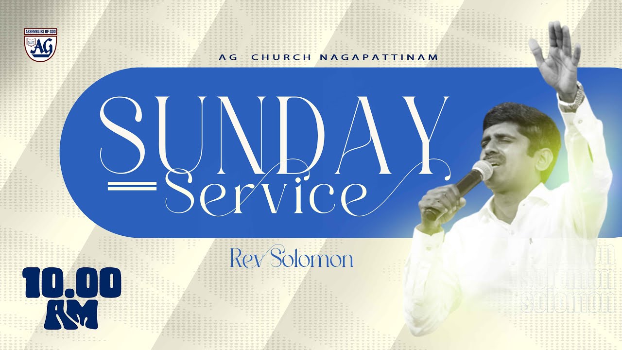 🔴Live | PROMISE SUNDAY   | AG Church - Nagapattinam | 01 - FEB- 2026 | Rev .D. Solomon | 10.00 am