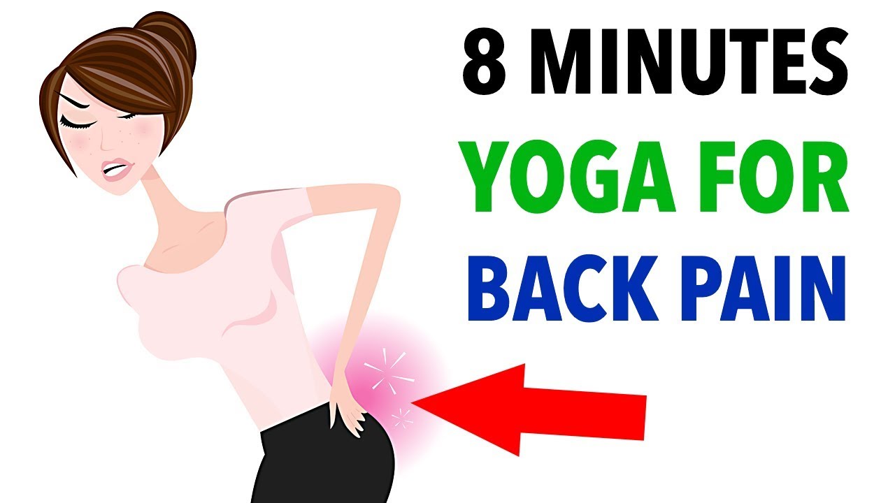 8 Min Yoga For Back Pain - Simple Yoga Poses At Home