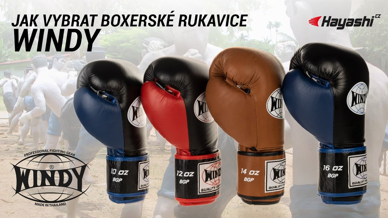 Jak vybrat boxerské rukavice Windy