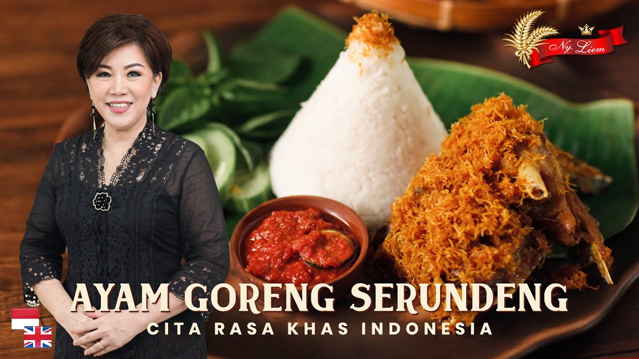 Favorit Keluarga Garing dan Empuk!  Rahasia resep AYAM GORENG SERUNDENG DAN SAMBEL DADAK ala Ny.Liem