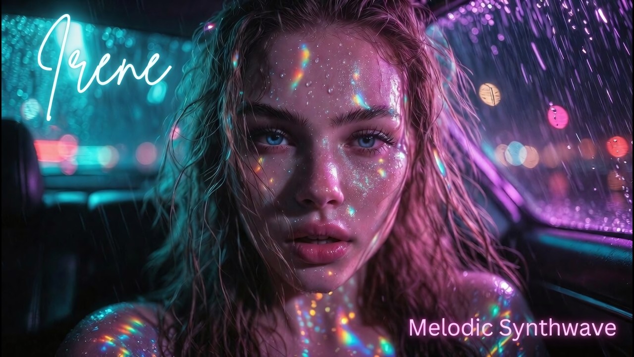 Irene — Melodic Synthwave | | 80s Night Drive Music | CHROME ROSE PROTOCOL