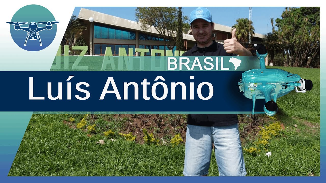 Histórico sobre a origem da Cidade de Luiz Antônio-SP | Imagens aéreas.