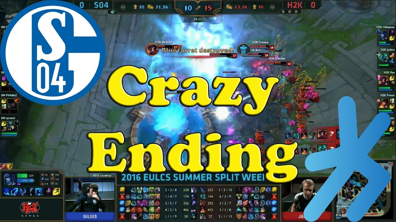 Crazy ending of S04 vs H2K game