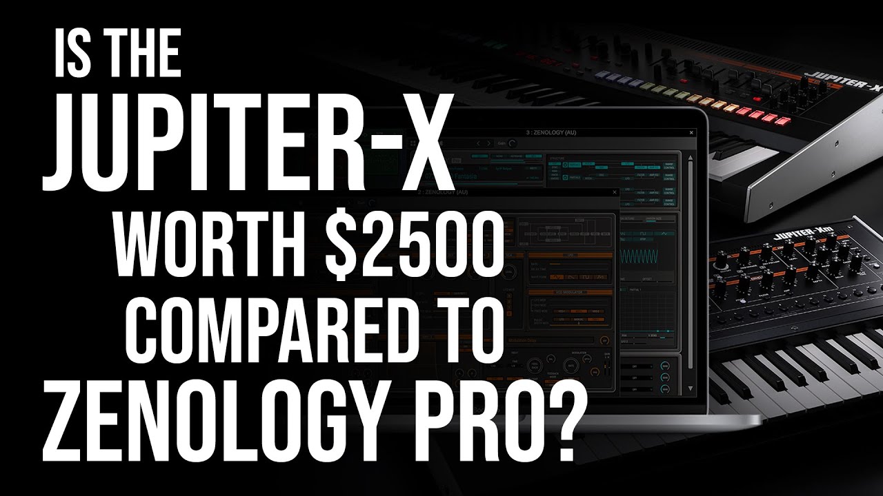 Roland Jupiter-X Vs Zenology Pro - is the Jupiter X Worth It?