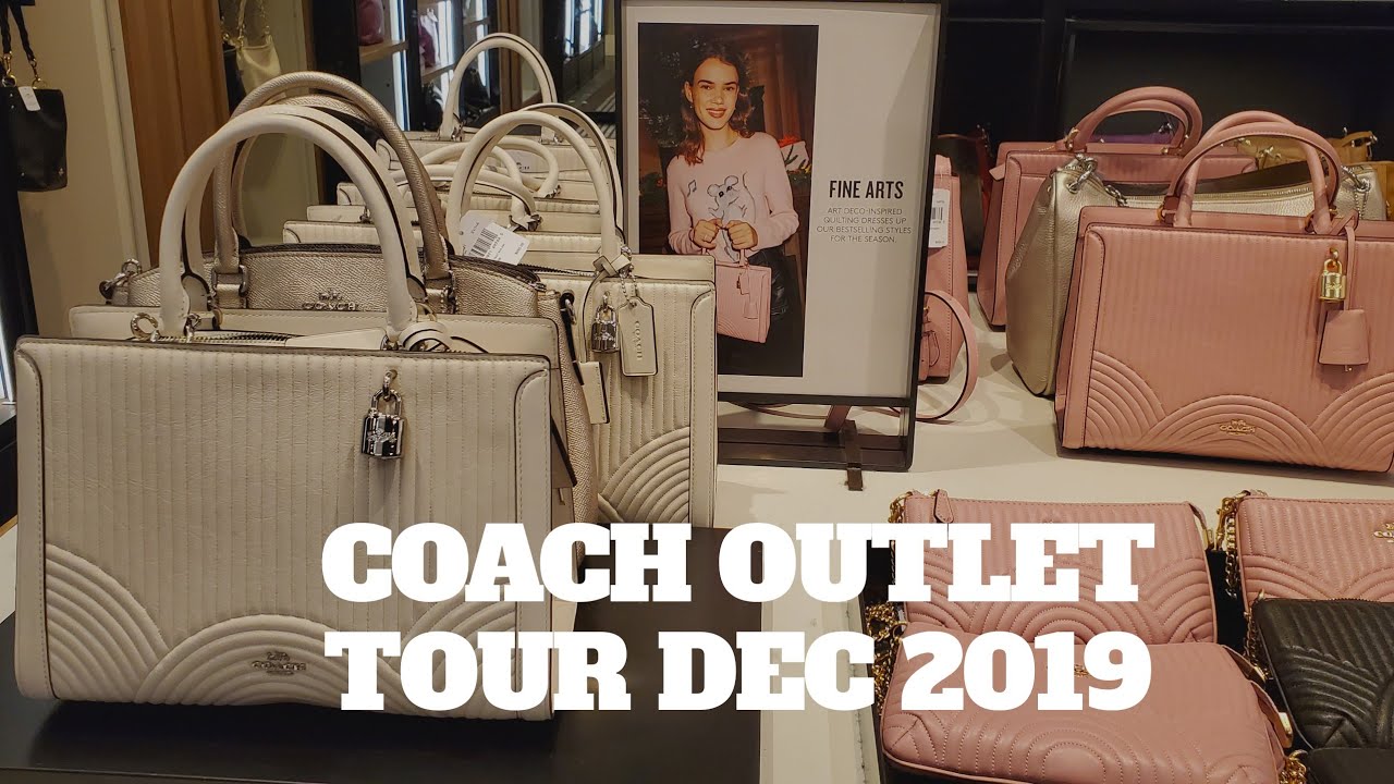 COACH BAG OUTLET TOUR DECEMBER 2019