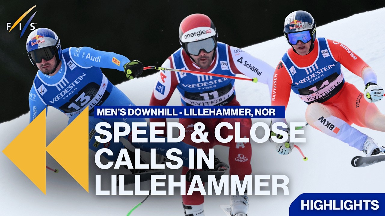 Speed & Close Calls In Lillehammer | Highlights | FIS Alpine
