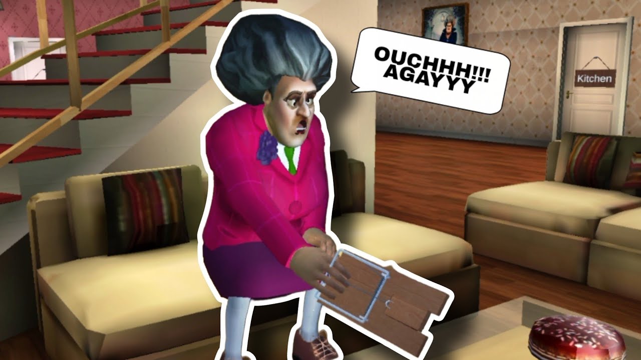 РАЗЫГРЫВАЕМ УЧИТЕЛЯ В МУЛЬТФИЛЬМЕ «СТРАШНЫЙ УЧИТЕЛЬ 3D»! 😝