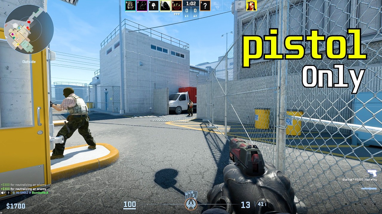 Counter-Strike 2 Pistol Round Compilation | CS2 Gameplay #cs2 #gaming