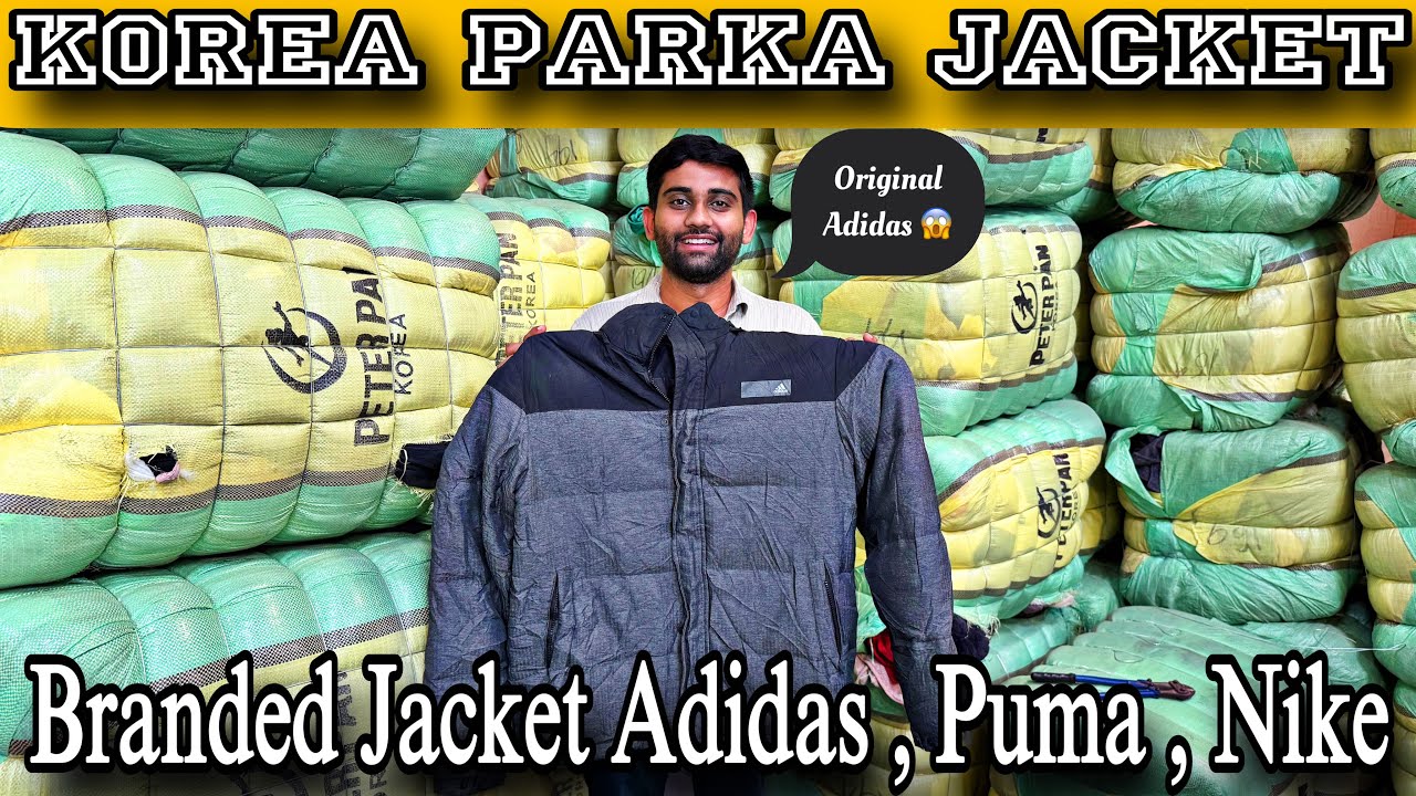 (Korea Parka Jacket) | Peter Pan Bale | Adidas , Nike , Puma | Panipat Surplus | #export #wholesale