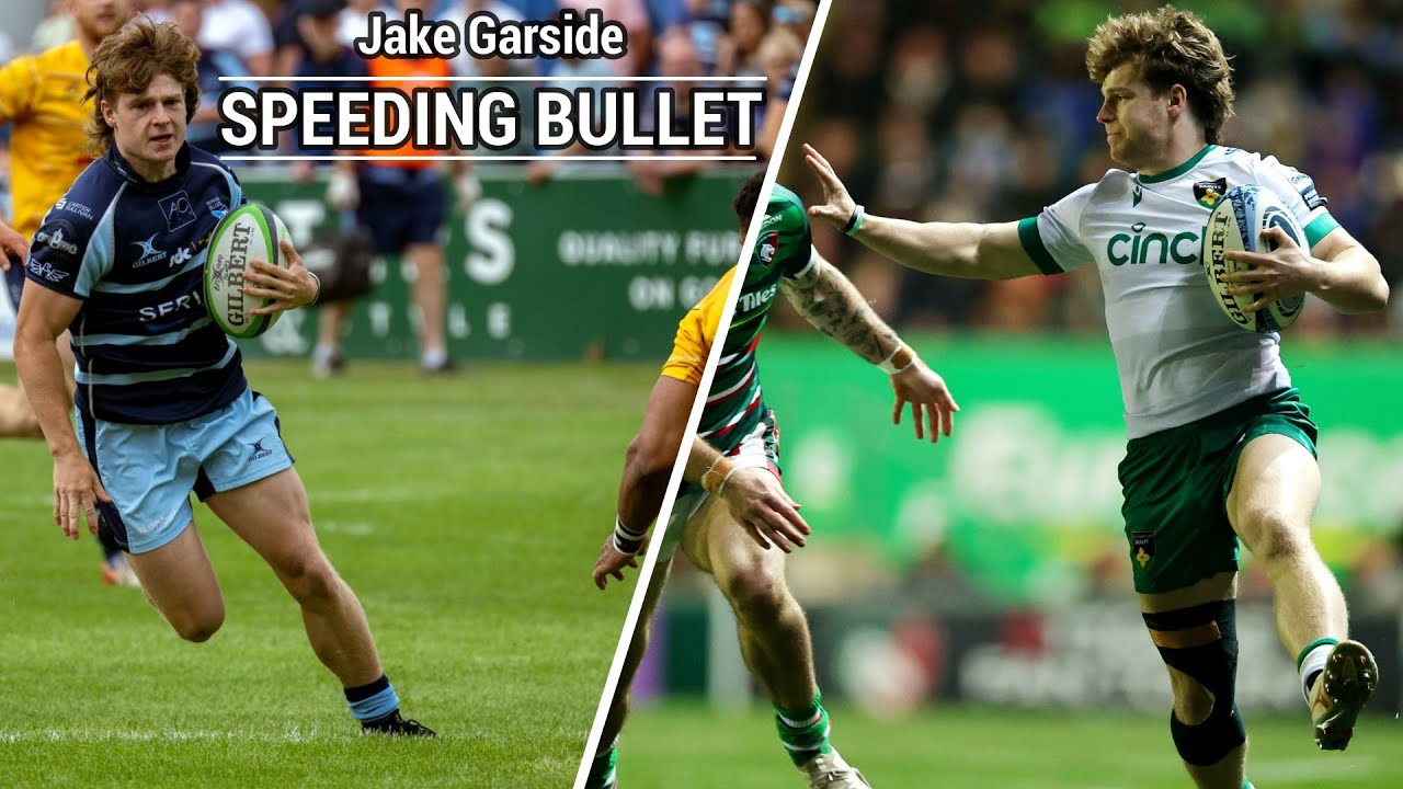 Jake Garside - Speeding Bullet | Bedford Blues/Northampton Saints Rugby Tribute