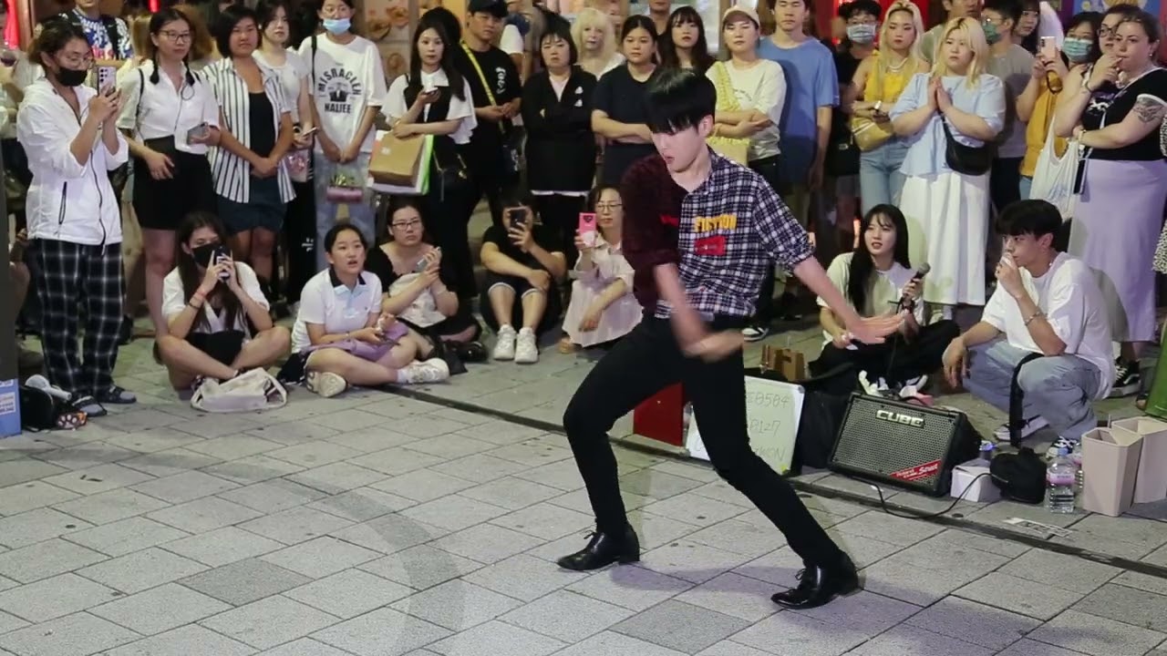 Kpop&JHKTV]hyojin&かがわゆう&youngwon in hongdae Take You Down-Chris Brown효진&카가와&영원 케이팝댄스 테이큐 유다운