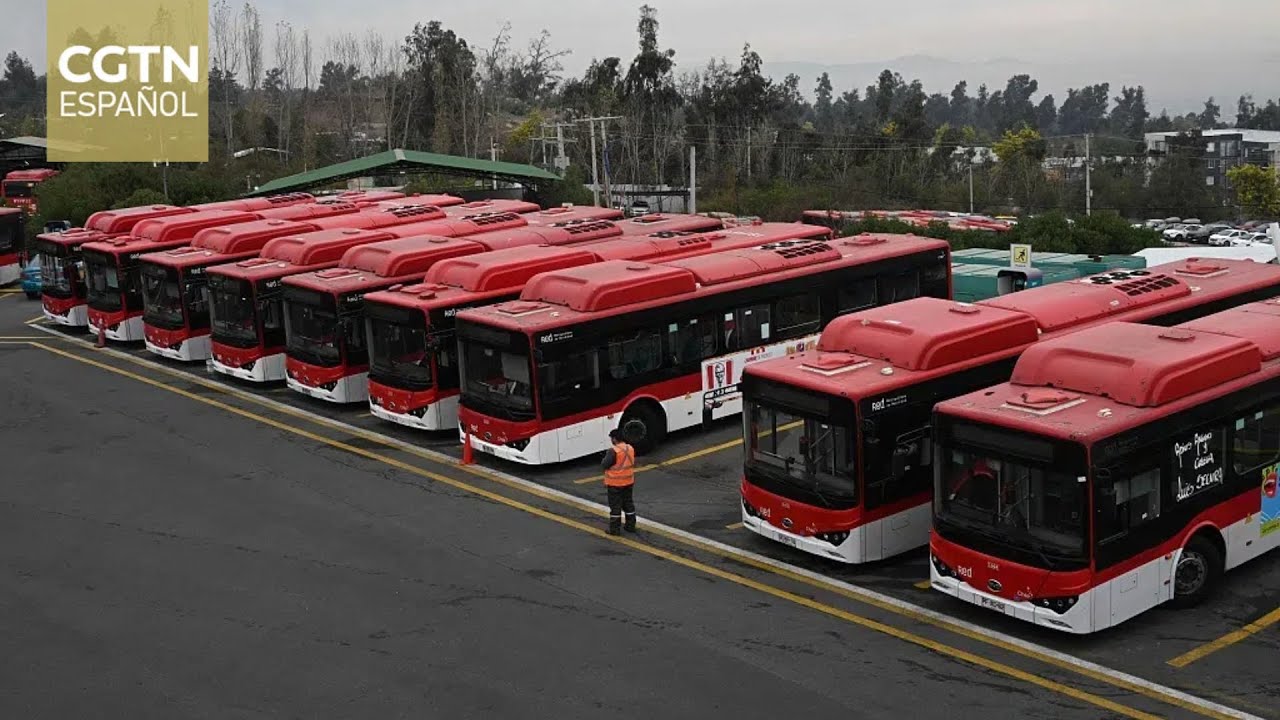 Chile avanza hacia la meta de energía limpia en su transporte público