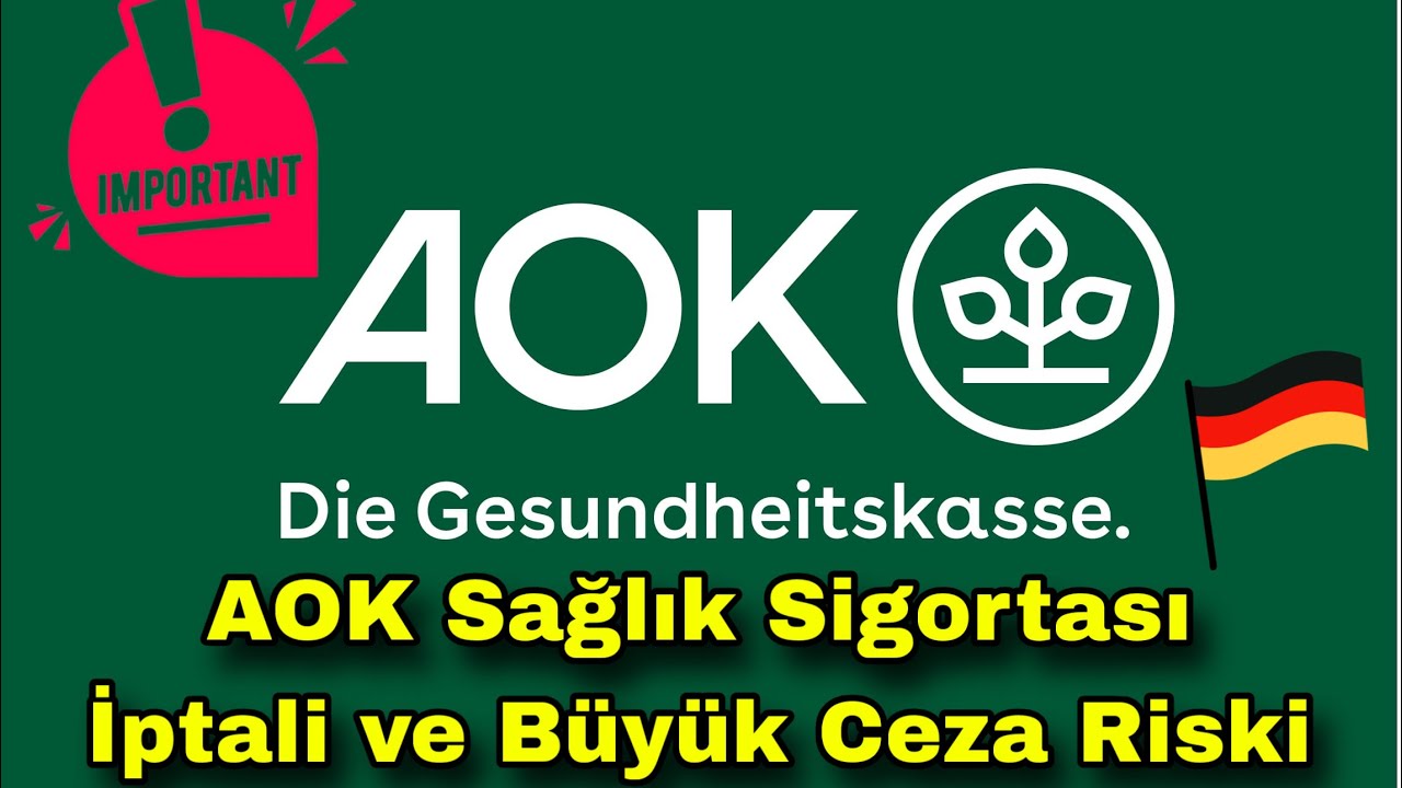 AOK Sağlık Sigortası Kabusu! 25.000€ Ceza Tehlikesi | Berlin #almanyadahayat #almanyadakiturkler #tr