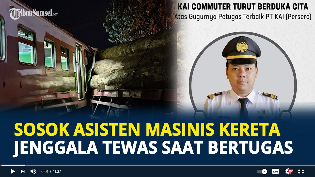 Sosok Abdillah Ramdan, Asisten Masinis Kereta Jenggala yang Tewas saat Bertugas, Tinggalkan 2 Anak