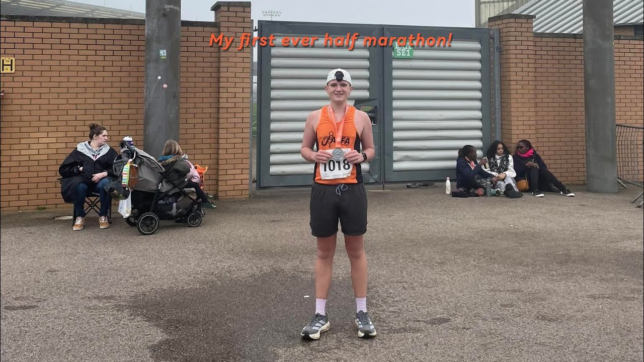 My first ever half marathon!!!